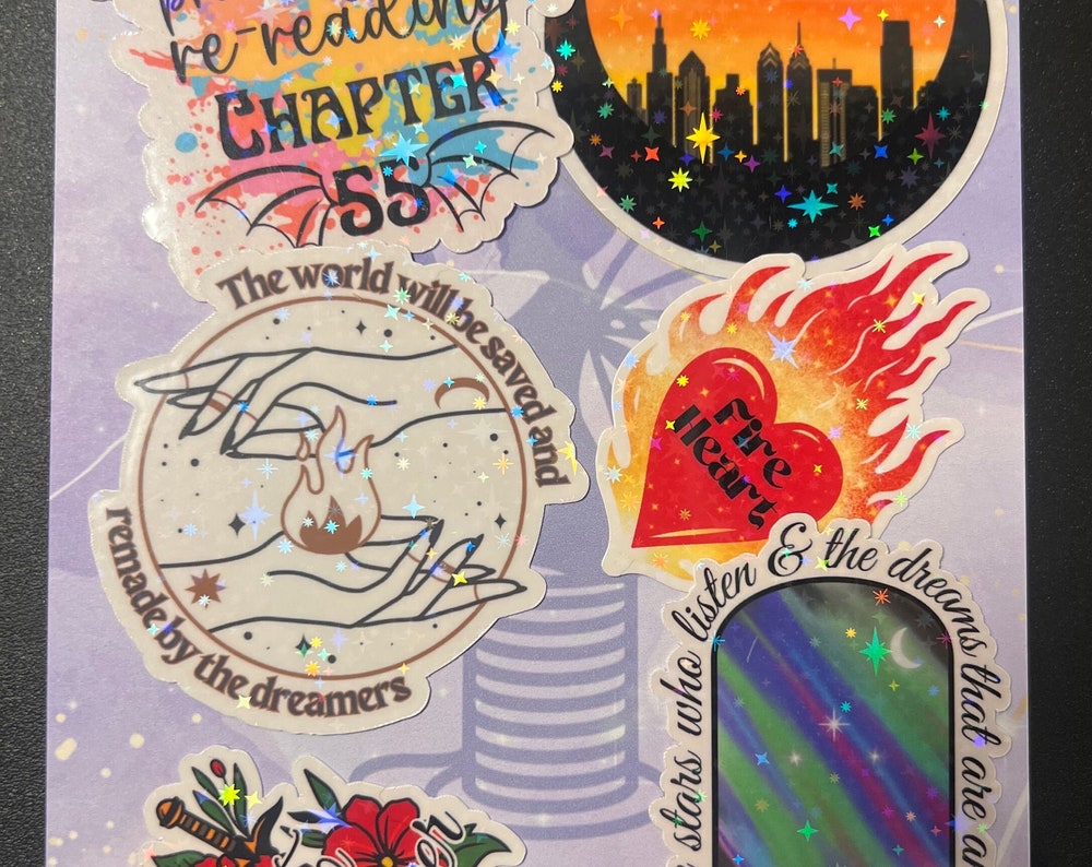 SJM Universe Holographic Stickers