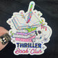 Thriller Book Club Holographic Sticker Decal, Spicy Dark Romance, Horror Bookish kindle waterbottle laptop Reader Bookish Present Gift
