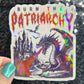 Burn the Patriarchy Holographic Sticker Dragon Hands Off Protest Anti Trump Pro Choice Feminist Leftist Democrat Sticker