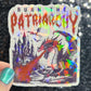 Burn the Patriarchy Holographic Sticker Dragon Hands Off Protest Anti Trump Pro Choice Feminist Leftist Democrat Sticker
