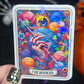 Hooker Crochet Tarot Card Knitting Yarn holographic sticker thimble quilting decal sewing machine sticker cross stitch sticker