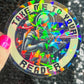 Take Me to Your Reader Holographic Sticker Alien Monster Book Lover Sparkly Decal, Spicy Dark Romance, kindle laptop