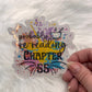 Holographic ACOTAR Probably Re-reading Chapter 55 Waterproof Sticker, A Court of Thorns and Roses Laptop Sticker, Book Reader Sticker