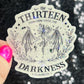 Throne of Glass mini Holographic Sticker Set, Booktok stickers kindle tog small set bundle the thirteen aelin stickers