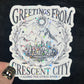 Greetings From Crescent City Holographic Sticker, HOSAB HOEAB Decal, SJM laptop waterproof sticker bookish Waterbottle decal