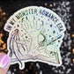 In My Monster Romance Era Holographic Sticker, Spicy Dark Romance, Booktok, kindle waterbottle laptop stickers Smut decal Reader Bookish
