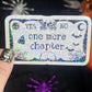 Just One More Chapter Ouija Board Holographic Sticker, Halloween Booktok stickers, kindle stickers, Water Bottle Spooky Reader Sticker