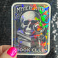 Mystery Lovers Book Club Holographic Sticker Decal, Cozy Mystery Reads Bookish kindle waterbottle laptop Reader Bookish Present Gift