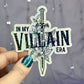 In My Villain Era Sparkly Holographic Bookish Sticker Villain Book Lover, Spicy Dark Romance, erotica, Booktok, Romance Decal