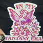 In My Fantasy Era Sticker Holographic Fairy Book Lover Sparkly Decal, Spicy Dark Romance, kindle waterbottle laptop