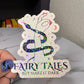 Fairytales But Make It Dark Holographic Sticker, Spicy Dark Romance, Booktok, kindle waterbottle laptop stickers Smut decal Fairy Books