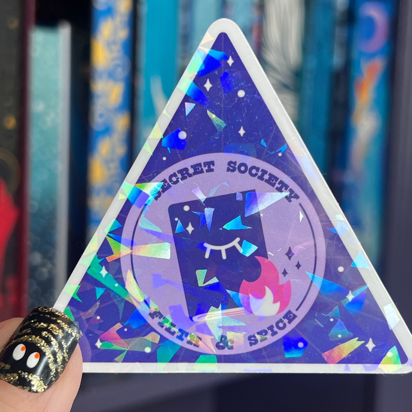 Filth & Spice Secret Society Sticker Holographic Book Book Lover, Spicy Dark Romance, Booktok, kindle waterbottle laptop Romance Decal
