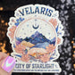 Velaris City of Starlight Court of Thorns and Roses Holographic Sticker Sparkly ACOTAR Decal Kindle Sticker Spicybook Sticker SJM Stickers