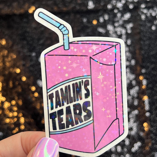 Tamlin's Tears A Court of Thorns and Roses Holographic Sticker Sparkly Sticker ACOTAR Decal Kindle Sticker Spicybook Sticker SJM Stickers