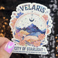 Velaris City of Starlight Court of Thorns and Roses Holographic Sticker Sparkly ACOTAR Decal Kindle Sticker Spicybook Sticker SJM Stickers