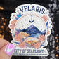 Velaris City of Starlight Court of Thorns and Roses Holographic Sticker Sparkly ACOTAR Decal Kindle Sticker Spicybook Sticker SJM Stickers