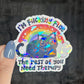 Im Freaking Fine The Rest of You Need Therapy Holographic Sticker Mental Health Sticker Positivity ADHD Inspirational Self Care Decal