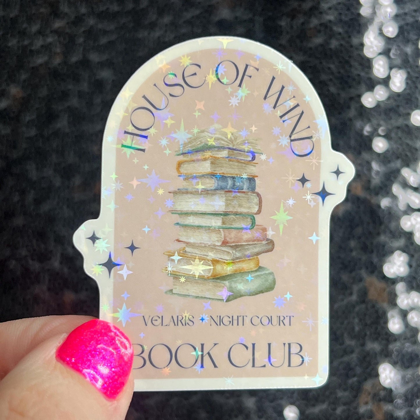 ACOTAR mini Holographic Stickers, Booktok stickers kindle acotar a court of thorns and roses small set bundle, ACOFAS, ACOMAF, acowar, acosf