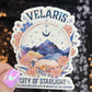 Velaris City of Starlight Court of Thorns and Roses Holographic Sticker Sparkly ACOTAR Decal Kindle Sticker Spicybook Sticker SJM Stickers