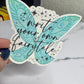 Write Your Own Fairytale Holographic Waterbottle Kindle Sticker Fantasy Author Decal Colorful Bookish Sticker Reader Sparkly Sticker