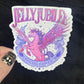 Jelly Jubilee Pink Pony Holographic Sticker, HOSAB HOEAB Hofas Decal, SJM laptop kindle waterproof sticker bookish Waterbottle decal