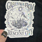 Greetings From Crescent City Holographic Sticker, HOSAB HOEAB Decal, SJM laptop waterproof sticker bookish Waterbottle decal