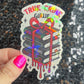 True Crime Girly Bookish Holographic Sticker Decal, Spicy Dark Romance, Horror Bookish kindle laptop Reader Bookish Present Gift