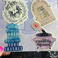 ACOTAR mini Holographic Stickers, Booktok stickers kindle acotar a court of thorns and roses small set bundle, ACOFAS, ACOMAF, acowar, acosf