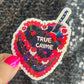 True Crime Cake Bookish Holographic Sticker Decal, Spicy Dark Romance, Horror Bookish kindle laptop Reader Bookish Present Gift