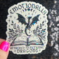 Emotionally Attached to Fictional Dragons Holographic Sticker, Spicy Romance Stickers, Booktok Decal, kindle stickers, Reader Laptop
