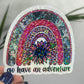 Go Have an Adventure Rainbow Holographic Sparkly Sticker Adventure Sticker RV Sticker Outdoor Decal Nature Sticker Travel Hiking Backpacking