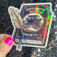 Historical Fiction Society Holographic Sticker Decal, Nonfiction History Reads Bookish kindle waterbottle laptop Reader Bookish Present Gift