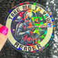 Take Me to Your Reader Holographic Sticker Alien Monster Book Lover Sparkly Decal, Spicy Dark Romance, kindle laptop