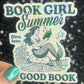 Bookish Girl Summer Holographic Book Book Lover, Spicy Dark Romance, Booktok, kindle waterbottle laptop Romance Decal Beach Reads Decal