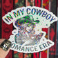 In My Cowboy Romance Era Sticker Holographic Book Lover Sparkly Decal, Spicy Dark Romance, kindle waterbottle laptop Reader Gift