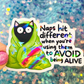 Naps Hit Different Holographic Sticker