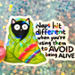 Naps Hit Different Holographic Sticker