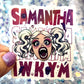 Dungeon Crawler Carl Samantha IWKYM Rainbow Reflective Sticker
