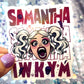 Dungeon Crawler Carl Samantha IWKYM Rainbow Reflective Sticker
