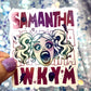Dungeon Crawler Carl Samantha IWKYM Rainbow Reflective Sticker