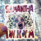 Dungeon Crawler Carl Samantha IWKYM Rainbow Reflective Sticker