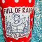 Full of Rage and Whimsy Holographic Ballerina Frog Sticker