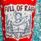 Full of Rage and Whimsy Holographic Ballerina Frog Sticker