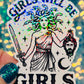 Girls Will Be Girls Holographic Medusa Feminine Rage Sticker