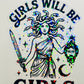 Girls Will Be Girls Holographic Medusa Feminine Rage Sticker