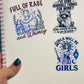 Girls Will Be Girls Holographic Medusa Feminine Rage Sticker