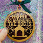 Live Love Rescue Christmas Ornament Handmade