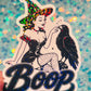Boop Witch and Raven Holographic Sticker