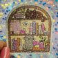 Cozy Craft Cat Holographic Bookish Sticker