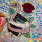 Dark Romance Snake Holographic Bookish Sticker